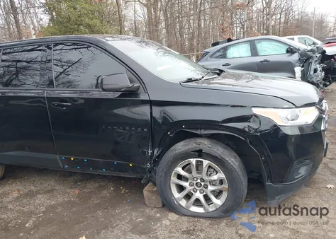 2021 Chevrolet Traverse Fwd Ls из США, поврежденный, VIN 1GNERFKW8MJ197510